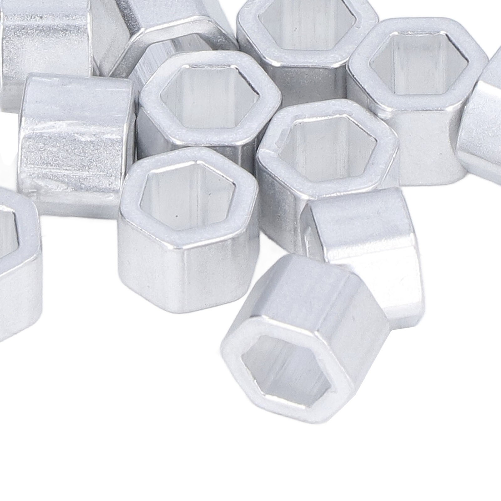 12Pcs Hex Hole Spacer Hex Gasket For Motor Shaft 8mm Inner Diameter✈