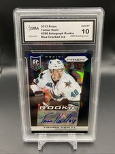2013 Rookie Anthology Spring Expo Cracked Ice Blue Tomas Hertl GMA 10 Auto RC