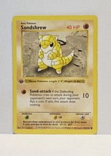 Sandshrew [1st Edition] #62 Prices | Pokemon Base Set | Pokemon Cards