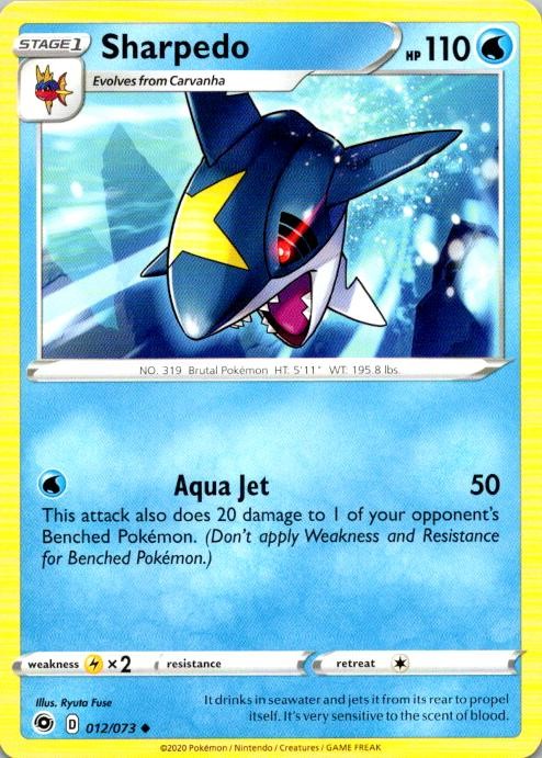 Champion's Path #12/73 Sharpedo
