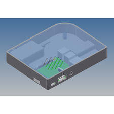 Raspberry Pi 3 Media Center Case 3d Printed