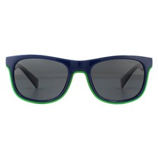 Image of Polaroid Kids Sunglasses PLD 8041/S RNB M9 Blue Green Grey Polarized