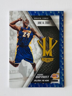 Kobe Bryant 2015-16 Panini KOBE HERO VILLAIN O Brien Trophy Parallel #14.2 NBA
