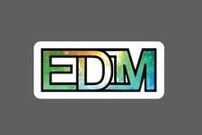 EDM Sticker Music Party Dance Waterproof Concert Rave Gift NEW