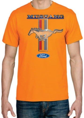 T-Shirt XL 2XL 3XL - Adult DryBlend® - (MUSTANG LOGO) - Picture 48 of 53