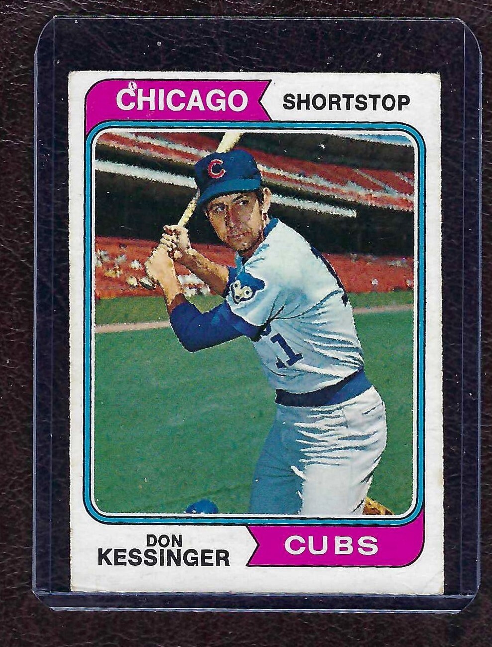 1974 O-Pee-Chee, OPC, #38 Don Kessinger, Chicago Cubs, VG-EX