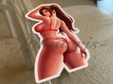 King of Fighters - Anime - Mai Shiranui Bikini Sun Fun Sticker Decals Vinyl #b