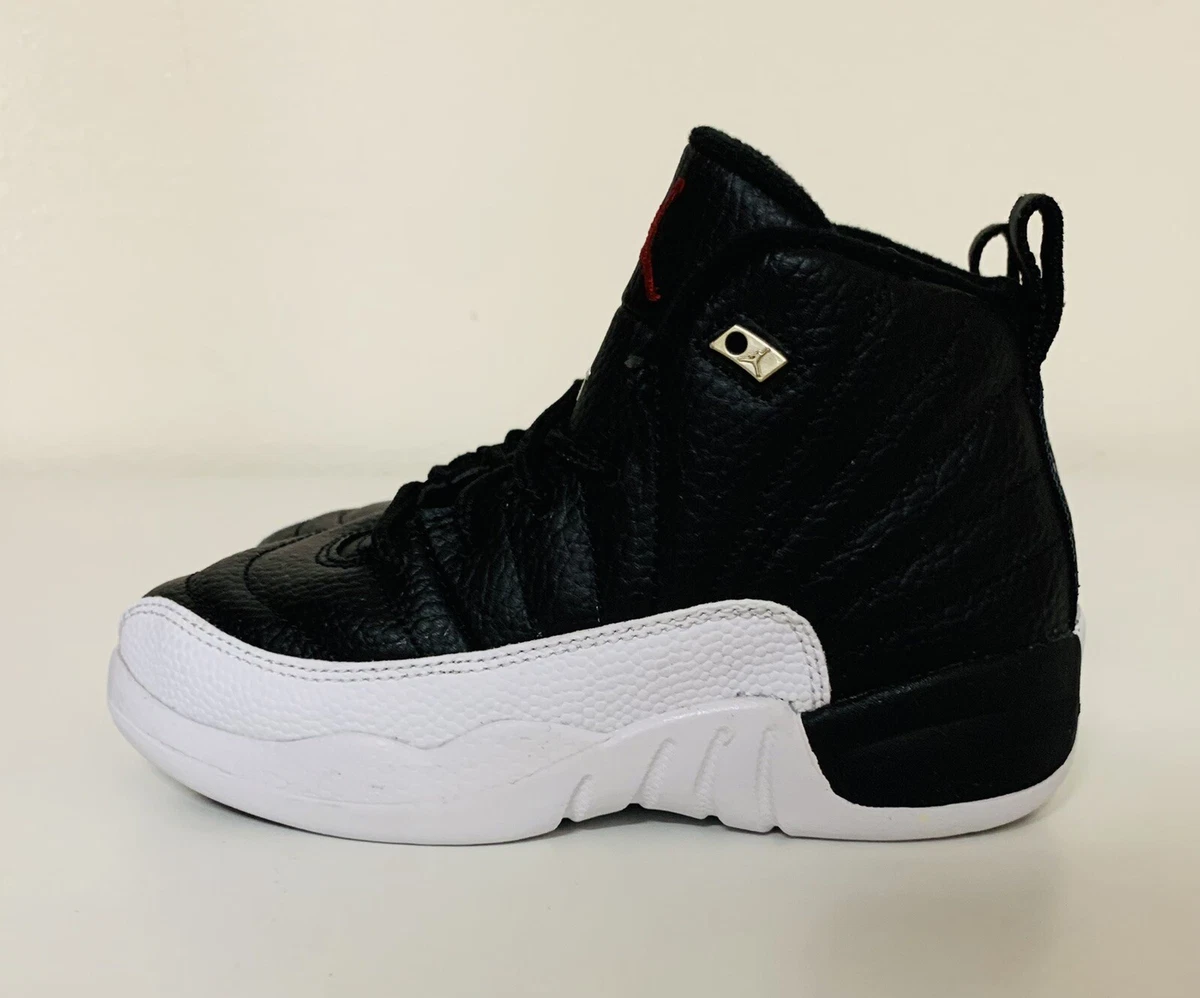 Black jordan sales 12 preschool