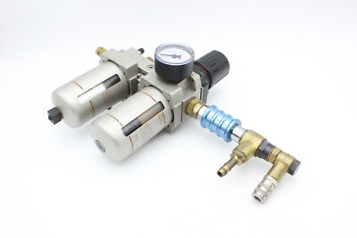 SMC FILTER REGULATOR LUBRICATOR EAL4000 + EAW4000 
