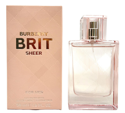 Burberry Brit Sheer for Her 1.6 oz Eau de Toilette Spray NEW Authentic