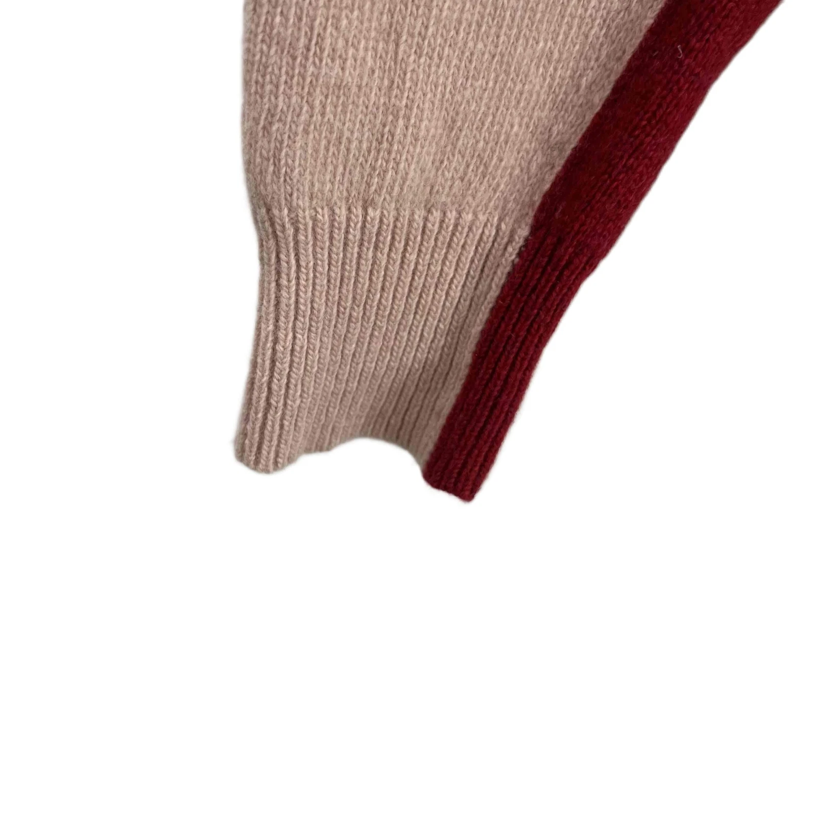 sweaty-betty jumper sleeve stripe v-neck long sleeve wool sweater