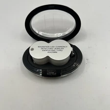 Clearance: 40X 25mm Jewelers Loupe illuminated Magnifier with LED & UV Lights