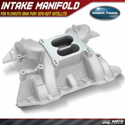 Aluminum Dual Plane Intake Manifold for Dodge V8 383 413 426 440 Big Block RB
