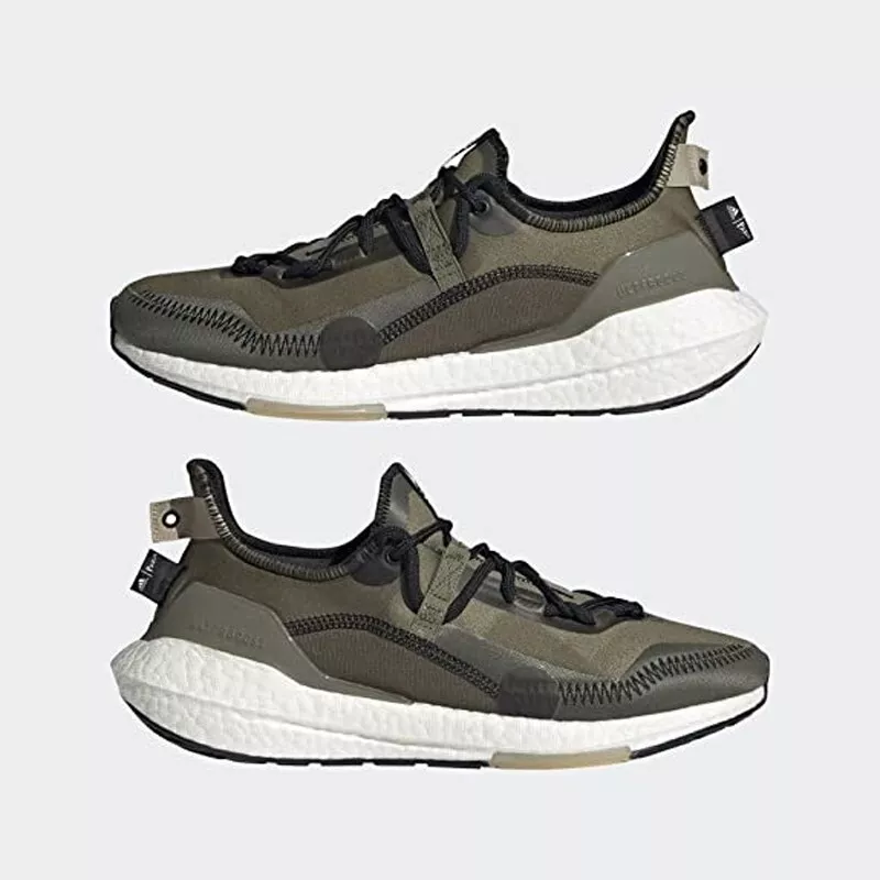 adidas Men s Ultraboost 21 X Parley Running Shoes Green Size 6M eBay