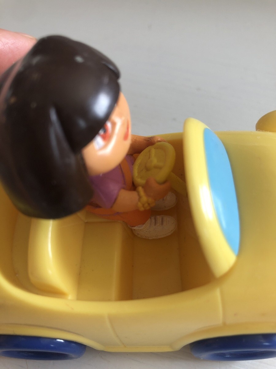 Dora The Explorer in Yellow Car Toy 3-5 “ | eBay