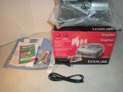 Lexmark Amazon.com: コンパクトフォトプリンタ SnapShot P315 LEXMARK P315 (20C0000 Printer Inkjet Photo Snapshot プリンター・複合機