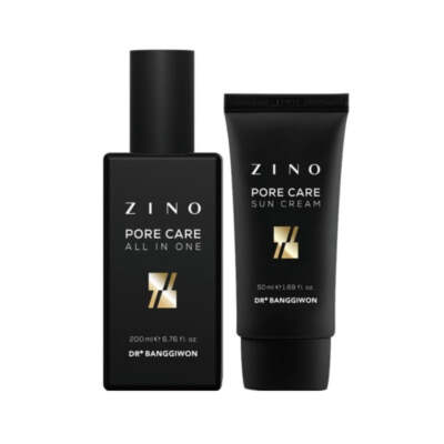 Dr.Banggiwon Zino Pore Care ALL in One 200ml + Sun Cream 50ml Set -FREE SHIPPING