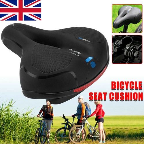 WIDE BIG BUM BICYCLE GEL CRUISER EXTRA COMFORT SPORTY BIKES SOFT PAD