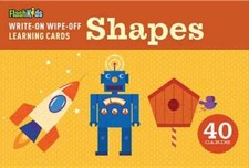 Write-On Wipe-Off Learning Cards: Shapes - Cards By Flash Kids Editors - GOOD