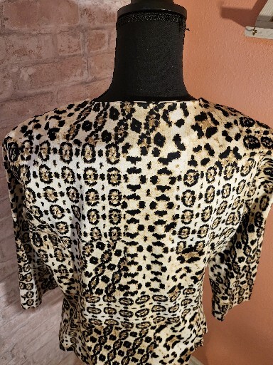 Ruby Rd. Jacket Leopard Cheetah Big Cat Animal  S… - image 5