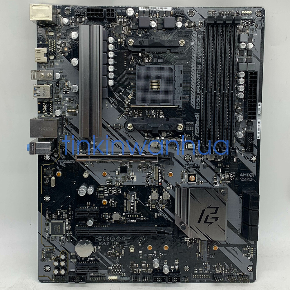 For ASRock B550 Phantom Gaming 4 Motherboard Socket AM4 DDR4 ATX