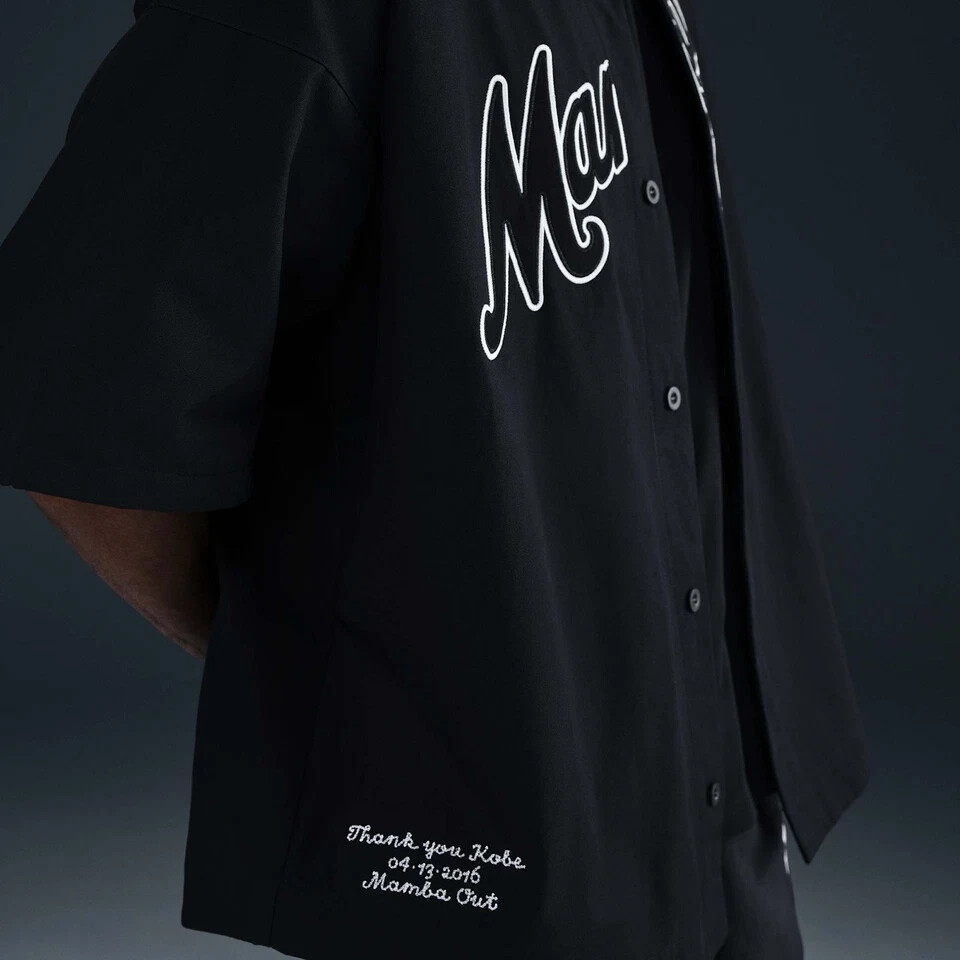 ウェア Nike Kobe Details Men's Baseball Uniform Nike Kobe Details Mamba Baseball Jersey Black Size Small