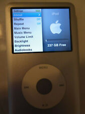 Apple iPod Classic 7th Gen Gray W/ 256gb Solid-state Drive for 