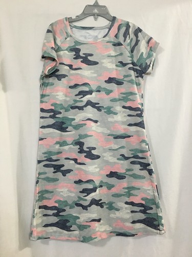 New Wonder Nation Green Camo Nightshirt Nightgown Girls many sizes - Picture 2 of 5