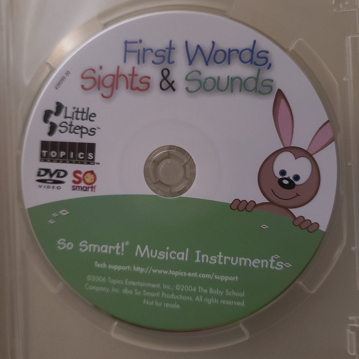 その他 Little Steps: First Words &amp; Sounds [DVD] FIRST WORDS, SIGHTS & SOUNDS ~ 3 DVD LOT ~ SO SMART! Little