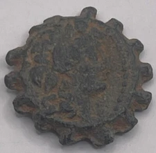 SELEUCID KING ALEXANDER I BALAS AUTHENTIC ANCIENT SERRATED COIN 152 BCE