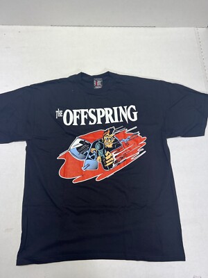THE OFFSPRING BAD HABIT TEE BLACK T-SHIRT NEW = 1998 THE OFFSPRING