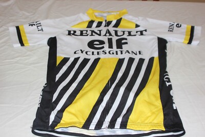 Vintage Fahrradtrikot Von Renault Elf Cycles Gitane Größe S 48X64