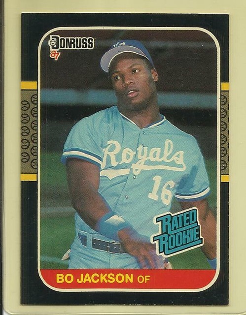 Bo Jackson Rookie Card 35 EBay