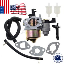 Carburetor For TrailMaster MID XRS XRX Go Kart 168cc 196cc 5.5 6.5 hp Fuel Line