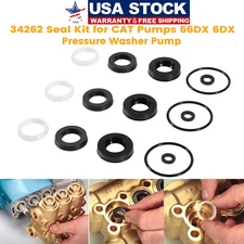 34262 Seal Kit for Cat Pressure Washer Pump 66DX 6DX 6DX40G1I 66DX40G1I 6DX35G1I