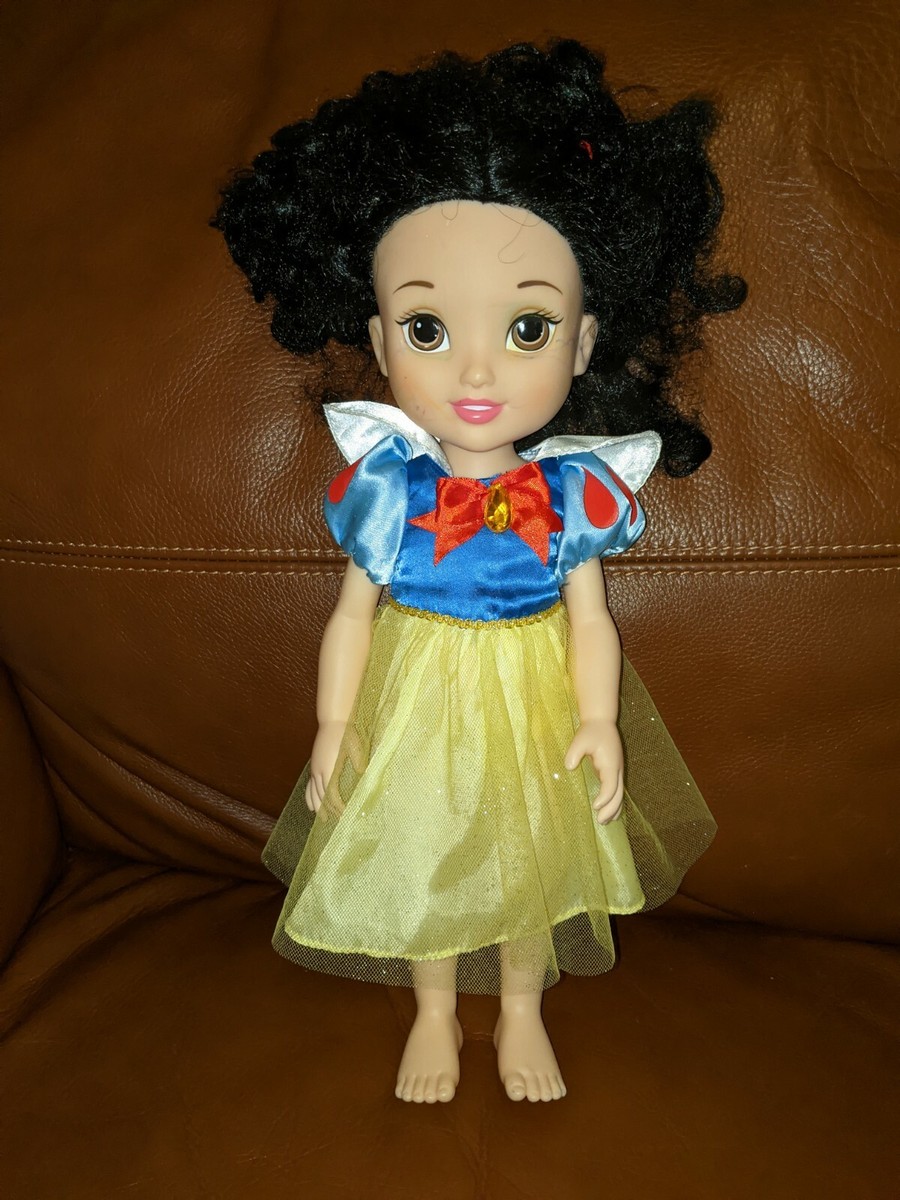 Disney Animators Doll w/ Blue & Yellow Dress, Black Hair, P602-6224-5 13107  | eBay