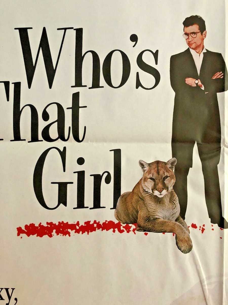 Madonna, Who's That Girl, 100x140 cm/40x60