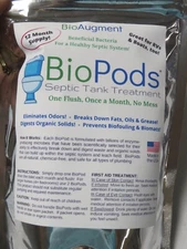 Septic Tank Treatment ALL NATURAL CHEMICAL FREE Bio Pods RVs & Boats and More