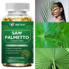 Prostate Health - Urinary, Bladder & Immune System Health 120 Pills Saw Palmetto