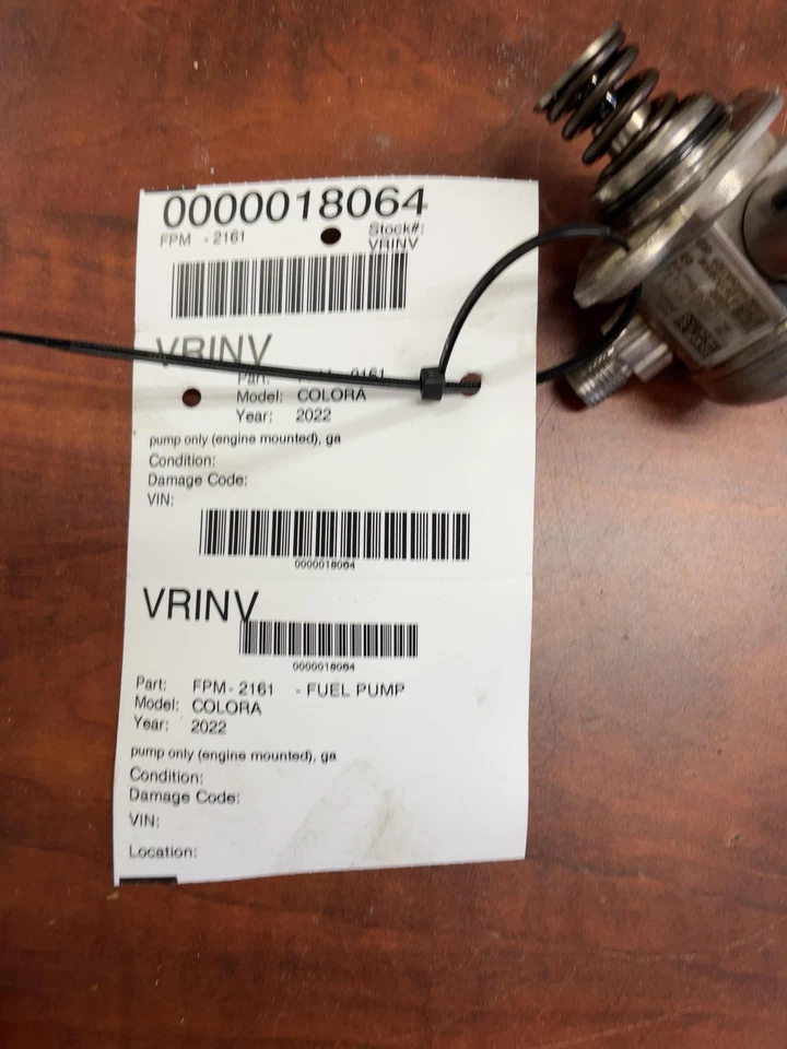 ✅ Bomba de combustible de alta presión Chevy Colorado 2022 OEM Foto 3 de 3