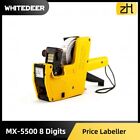 Mx-5500 8 Digits Price Pricing Tag Label Gun Labeller + Extra Ink (Yellow Body)