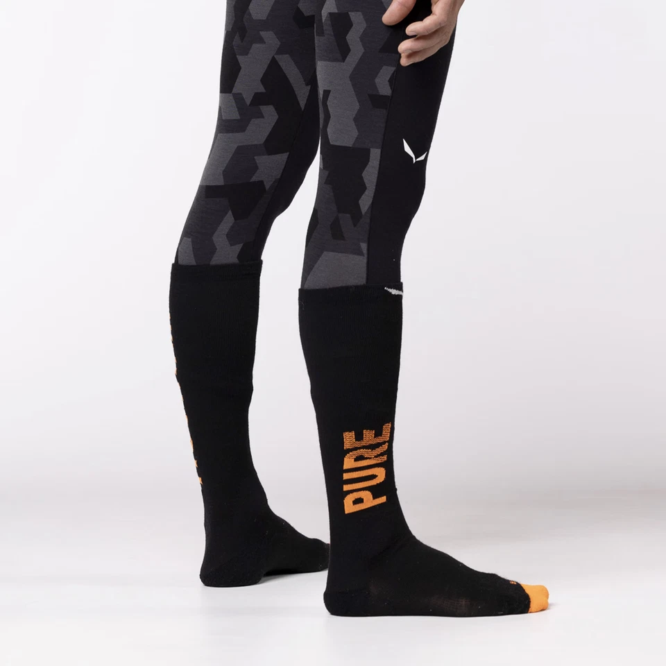 Salewa Sella Mountain Trainer Merino Calcetines Corte Rodilla Talla 10-13 Foto 4 de 4