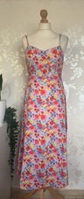 Ladies Summer Floral Dress Size M Shein 💕b