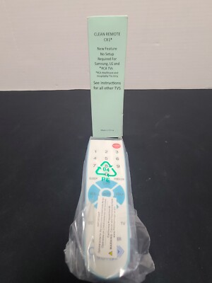 CLEAN REMOTE CR1 Universal TV Remote Control, Spillproof NEW | eBay