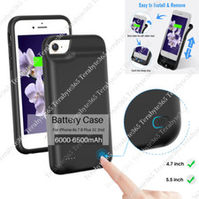 Rechargeable Battery Case Protective Power Bank Cover For iPhone 8/7/6s SE 2020