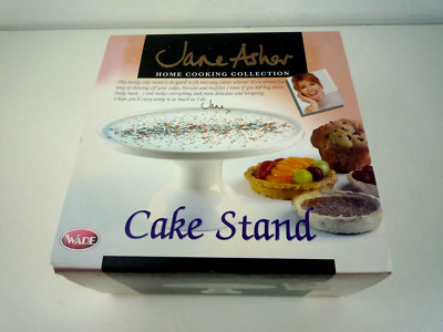 JANE ASHER 2007 WADE KERAMIK STREUSEL GROSSER KUCHENSTÄNDER IN OVP