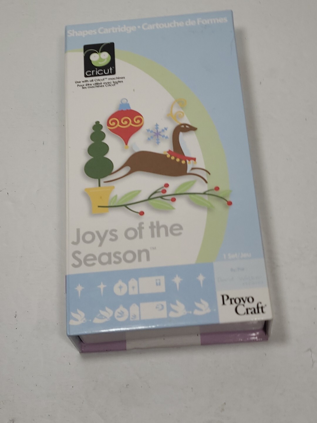 Cricut Joys of the Season Cartridge Provo Craft eBay