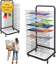 25 Removable Shelves Art Drying Rack for Classroom Art Storage Rack Drying Rack