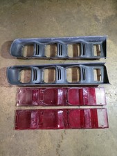 1971 Charger Rt Tail Light Bezels And Lenses