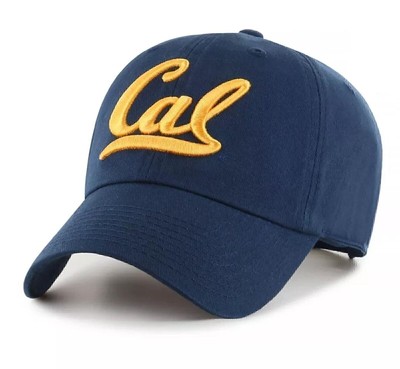 CAL BERKELEY HAT RELAXED FIT NCAA COLLEGE FOOTBALL NAVY BLUE NEW CAP